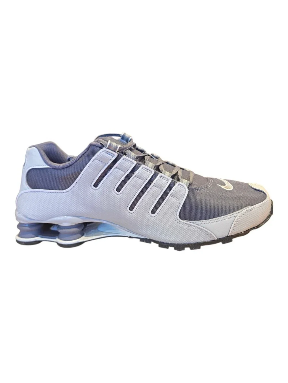 Nike Shox NZ Smoke Grey Fog Sneakers Joggin Running IQ8264-001 Mens Size 12 NEW